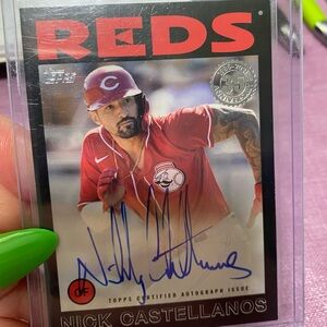 Autographed Baseball Card